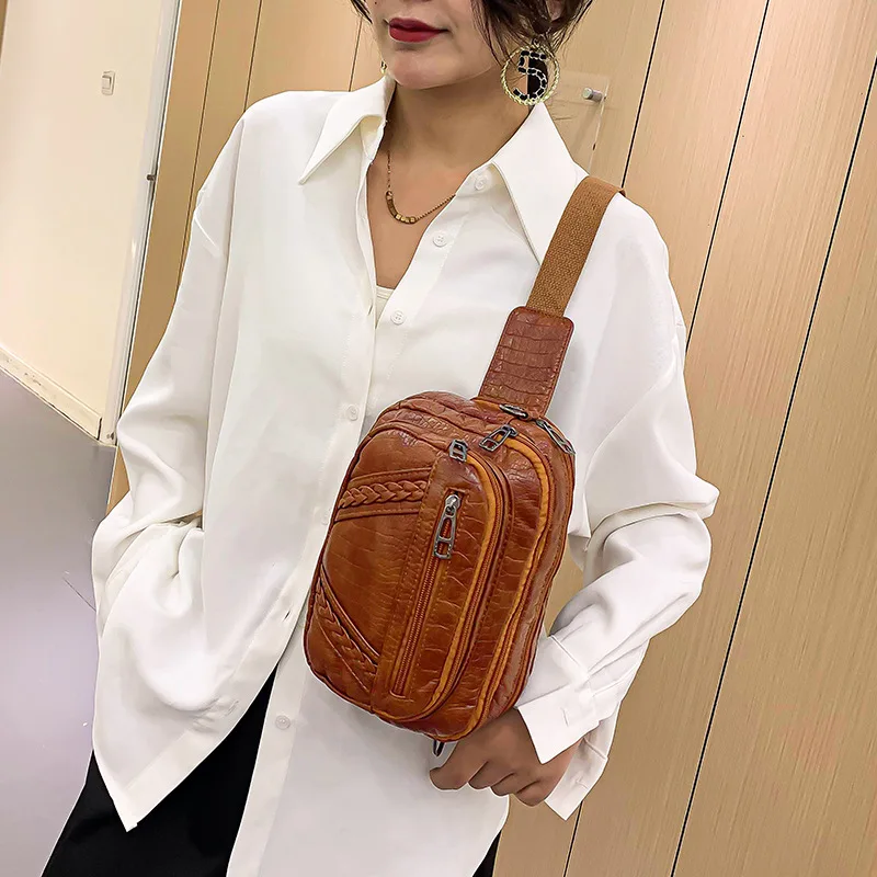 

Waterproof Women Chest Waist Bags Ladies Fashion Bum Bag Travel Crossbody Chest Bags Hip Bag Women Portable Bags New 2022