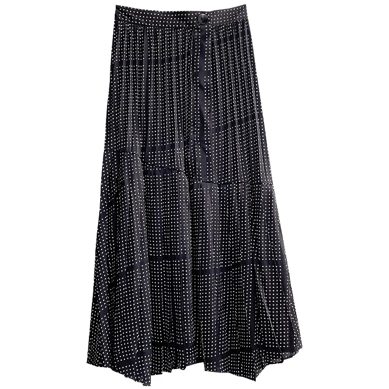 Kuzuwata Весенняя Новая женская юбка во французском стиле элегантная шикарная