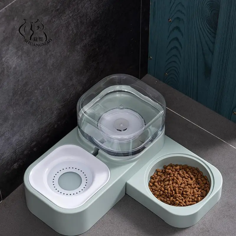 

6 Style Pet Cat Bowl Automatic Feeder for Dogs and Cats Water Fountain Indoor Kitten Drinking Waterer 1.5L Puppy Feeding Drinker