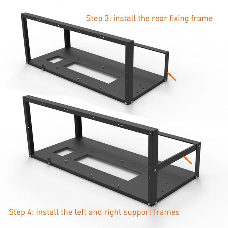 Рамка с открытым добывающим каркасом аксессуары для майнинга ETH/ETC/ZEC Ether