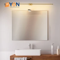 6898cm modern led mirror front light bathroom mirror cabinet light hotel living room bedroom study wall lamp ac 90 260v