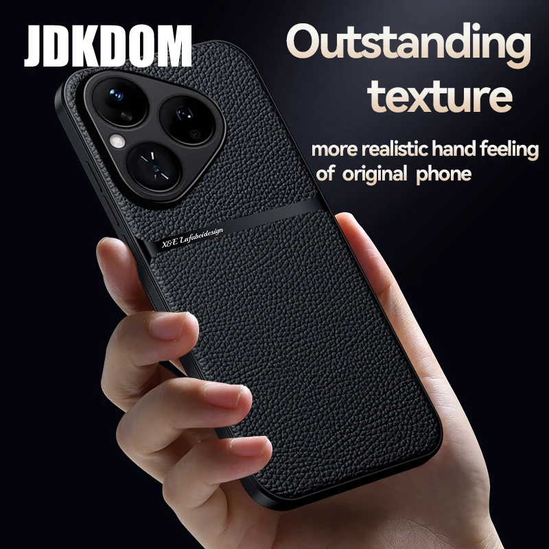 Фото Кожаный чехол для телефона JDKDOM для Honor 400 Smart Lite 500 Pro, чехол для Honor Magic 8 Pro №2