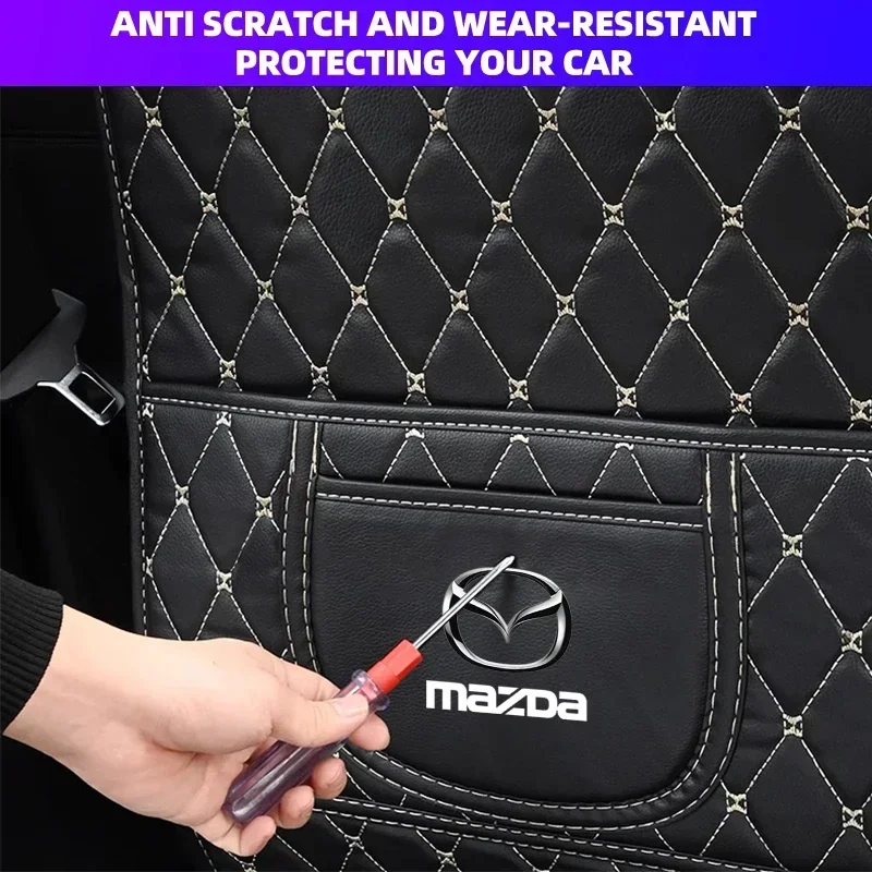 CX6 для Mazda 2 3 6 Skyactiv Axela CX-5 CX-30 CX-7 CX-8 CX-9 BL BM MX-5 Demio Органайзер автомобильного сиденья