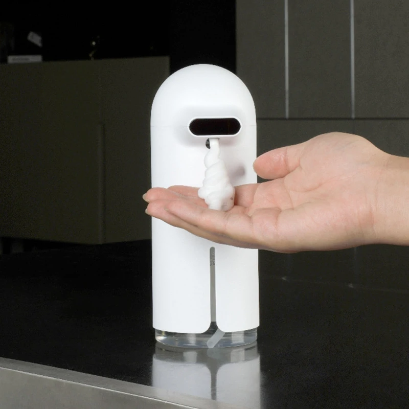 

350ml Cute Touchless Battery Operated Electric Automatic Soap Dispenser with IPX4 Waterproof Soap Dispensing Volume