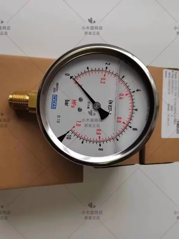 Манометр Wika радиальный 213.53.100 0-10bar/MPA G1/2 Диаметр датчика 100 мм