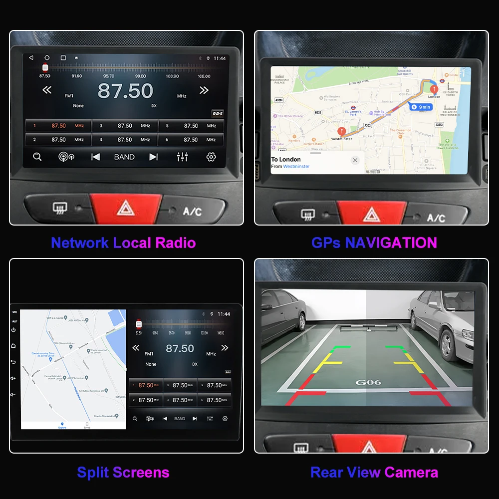 Hangmanjia Android 13 для Citroen C4 Grand Picasso 2006-2013 авторадио автомобильное мультимедийное радио