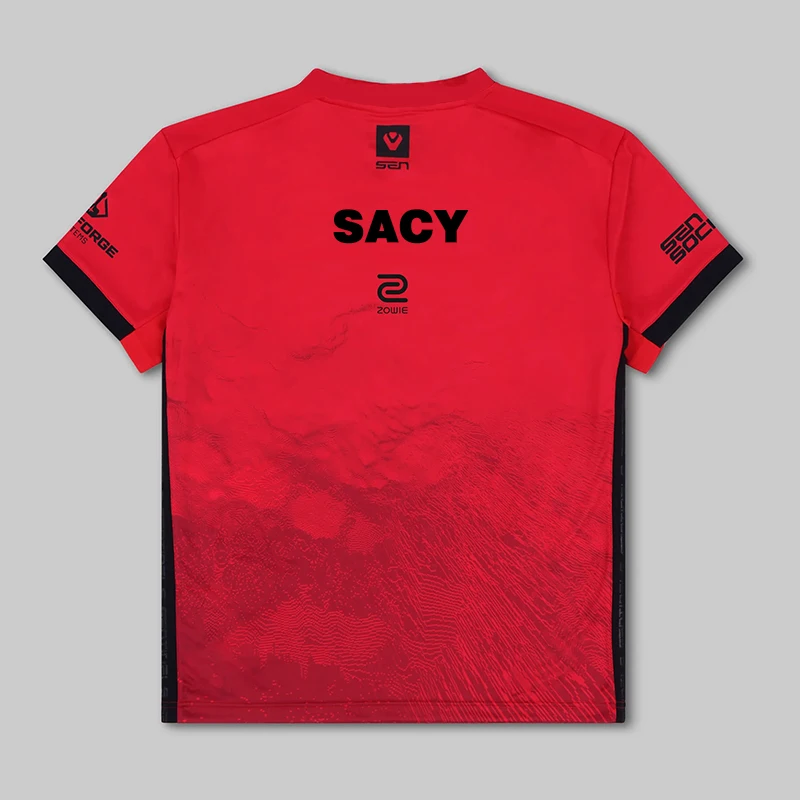 Игровая форма для киберспорта Valorant Sentinels тренировочная футболка с короткими