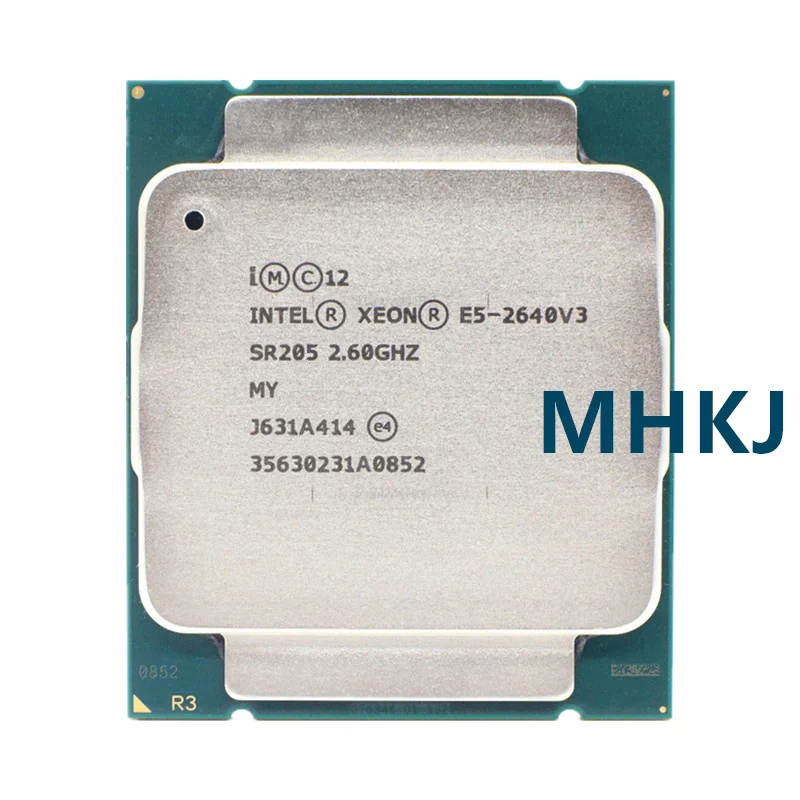 

Intel Xeon E5 2640 V3 Processor SR205 2.6Ghz 8 Core 90W Socket LGA 2011-3 CPU E5 2640V3 CPU