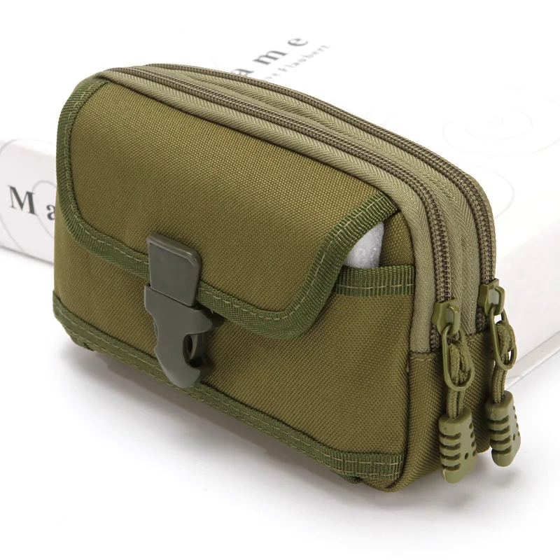 military waist phone bag molle pouch nylon tactical belt men waist pack outdoor travel purse packet edc bag hunting accessories free global shipping