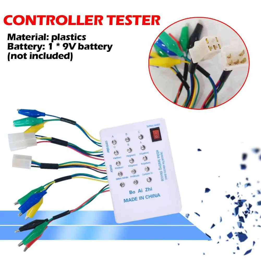 

24/36/48/60/72V Electro Car E-bike Scooter Brushless Motor Controller TesterL2KE
