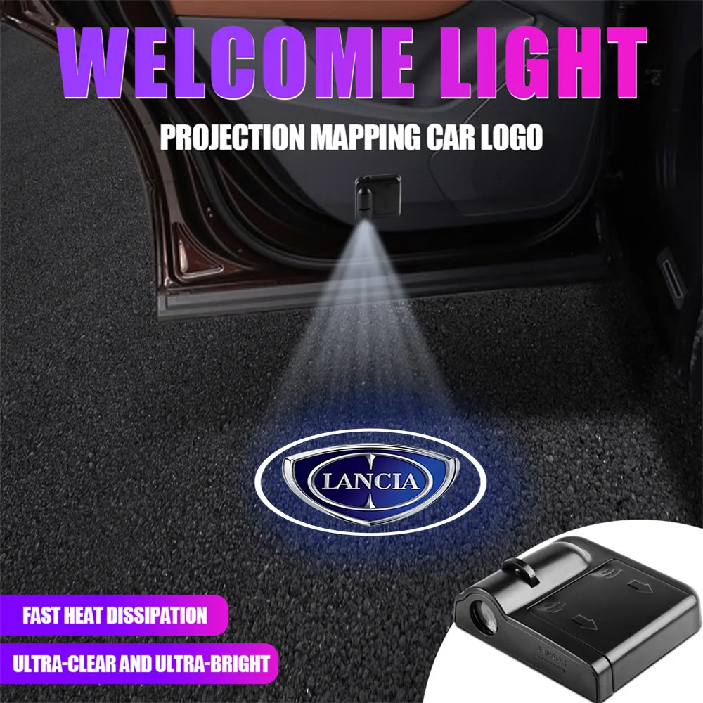 2/4 шт. лазерсветильник лампа с логотипом двери автомобиля |