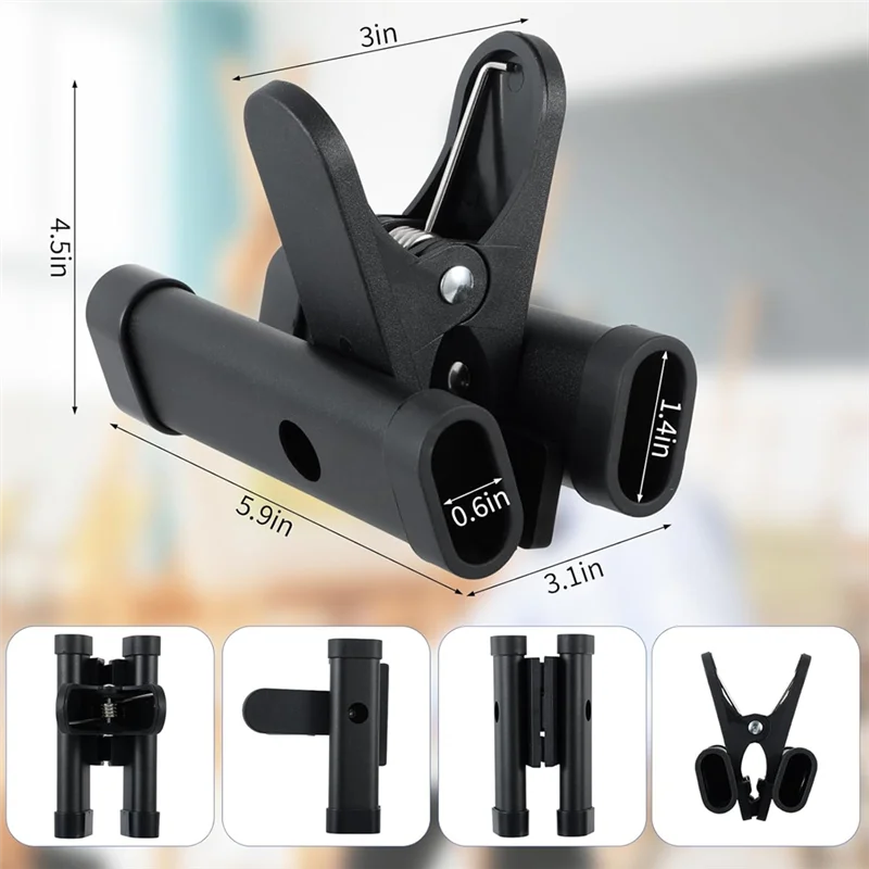 AB66-регулируемый зажим для мольберта с поворотным держателем для копирования, зажим для держателя кисти, складные зажимы для бумажных копий для кисти (art.: 3920d172cdfdb) - 3920d172cdfdb