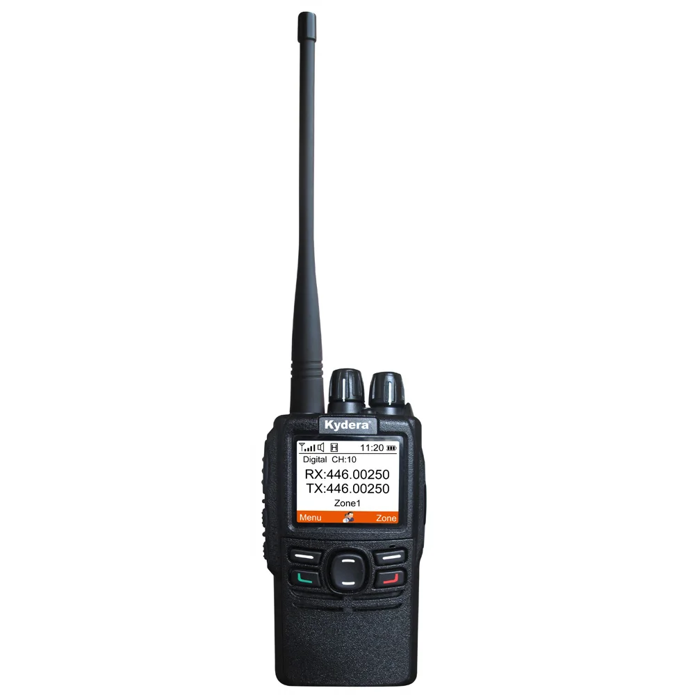 Цифровой радиоприемопередатчик Kydera 5 Вт DMR DR-855 UHF с 2 слотами и 4000 каналами 66–88 МГц