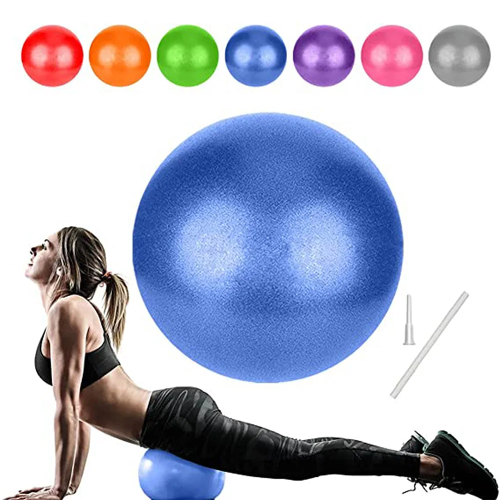 

25CM Pilates Yoga Ball Exercise Anti-Pressure Explosion-Proof Gymnastics Balance Exercise Fitness Gym Home Yoga Core Training