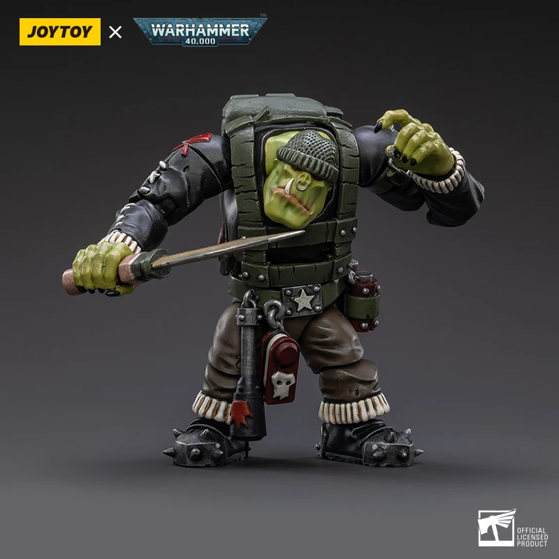JOYTOY Warhammer 40K Ork Kommandos Burna Boy 1:18 фигурки игровые модели Mecha Toys коллекция украшений