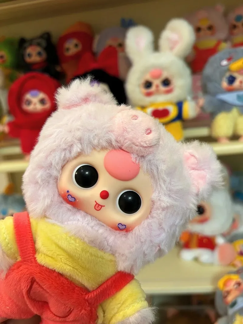 Новая детская три плюшевых глухих коробки настольный орнамент фигурка
