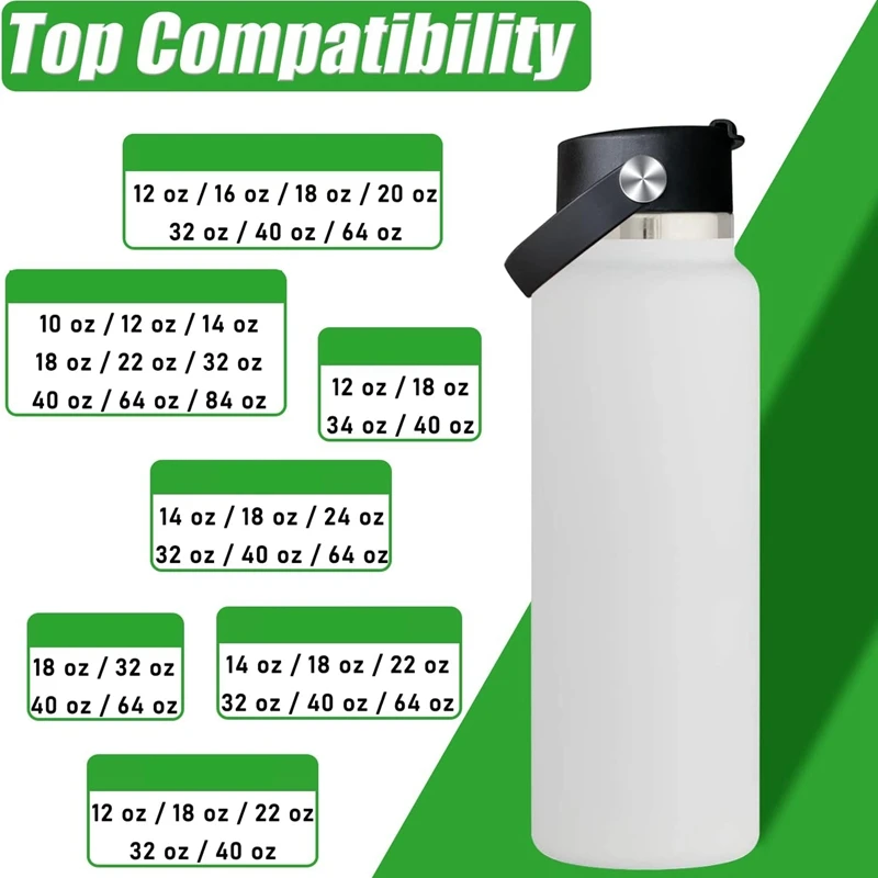 Откидные крышки для кофе бутылки с широким горлышком Hydro Flask 12 16 18 20 32 40 64 унции