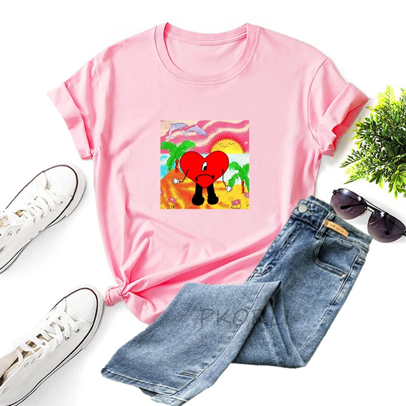 

Bad Bunny Merch Un Verano Sin Ti T Shirt Women Harajuku Streetwear Short Sleeve Summer Tee Shirt Moscow Mule Tour Tshirt