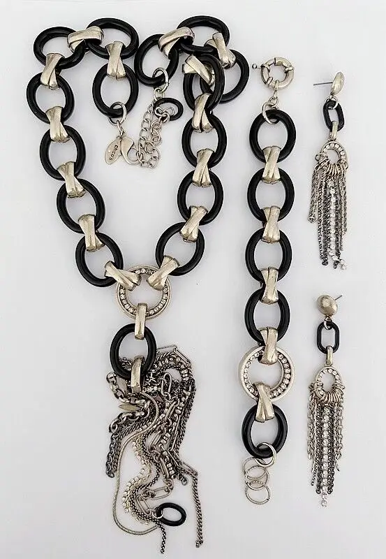 

Цепочка с подвеской, браслет и серьги, 19-23 дюйма