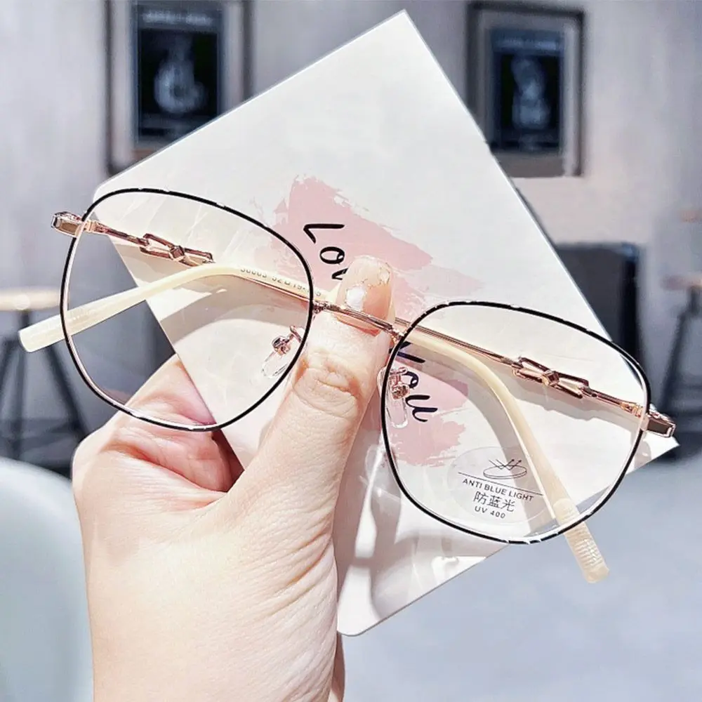 

Очки для защиты глаз, удобные ультралегкие компьютерные очки с защитой от синего света, в металлической оправе, для офиса