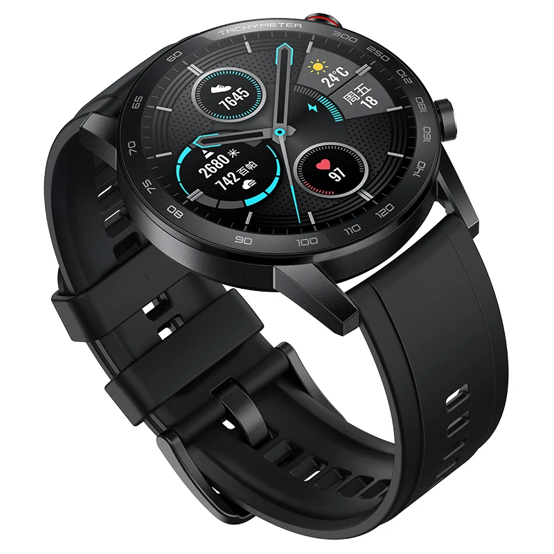 Оригинальные Смарт-часы HONOR Magic Watch 2 46 мм с Bluetooth трекером активности оксиметром в