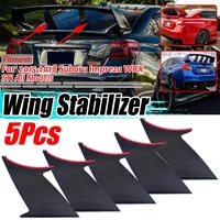new car rear trunk spoiler wing stand stiffi wing spoiler support stabilizer for subaru impreza wrx sti 2015 2016 2017 2018