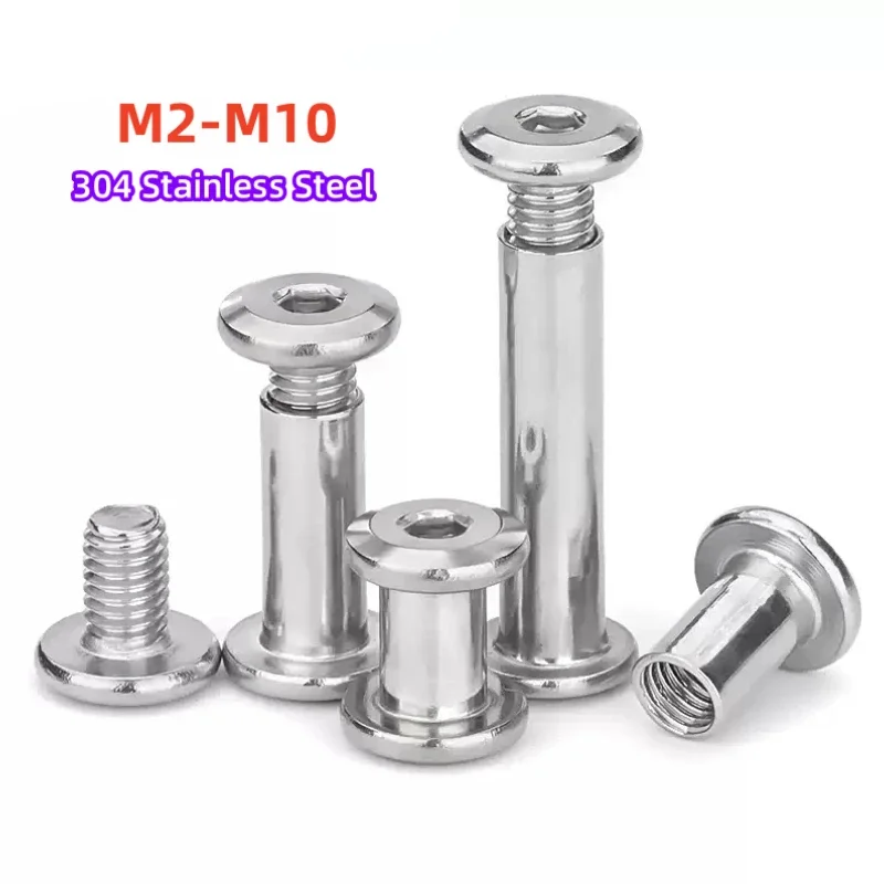 

Винты с шестигранной головкой из нержавеющей стали M2-M10