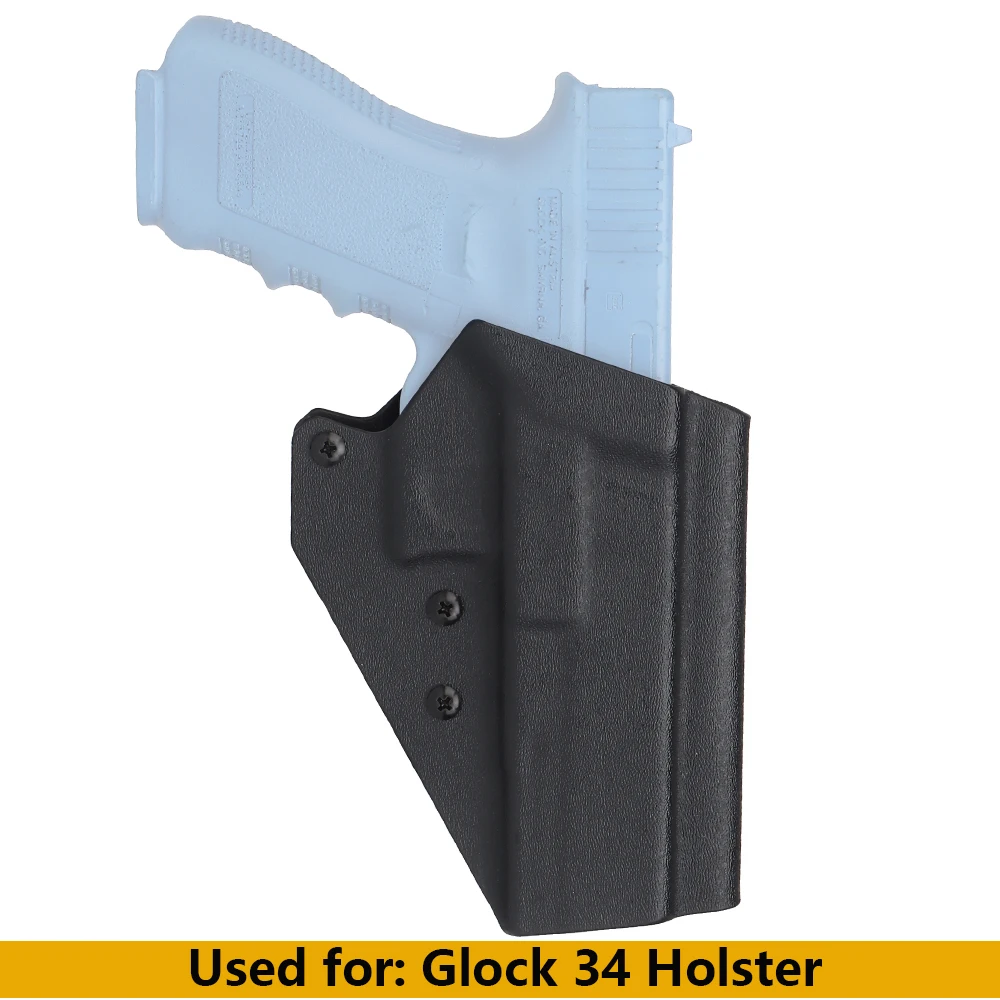 

Легкая тактическая кобура Kydex для пистолета, быстросъемный рукав для Glock 34, аксессуары для охоты, пейнтбола, страйкбола