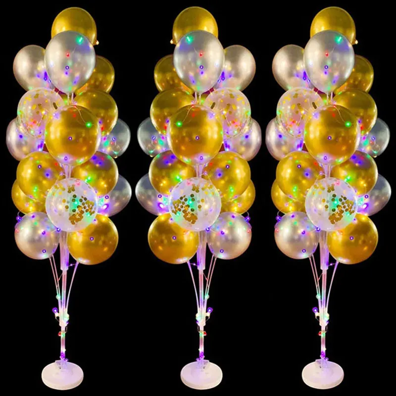 

1/2Set Column Balloon Stand Balloons Holder 7/13/19 Tube Eid Wedding Decorations Adult Kids Birthday Baby Shower Party Supplies
