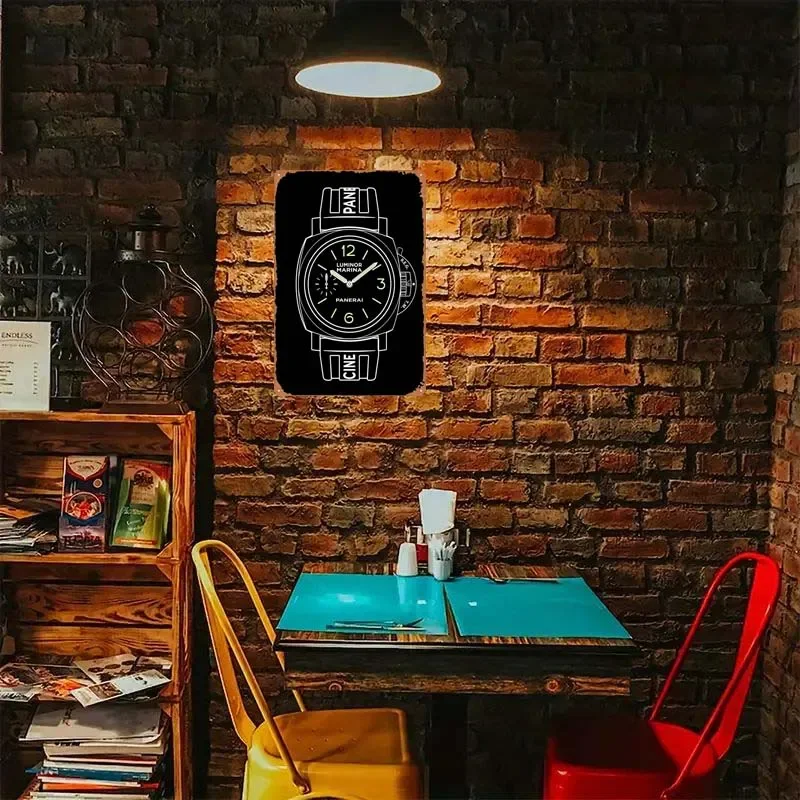 Подсветка Luminor Marina металлический плакат ржавчины украшение для стен декор