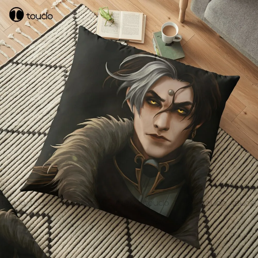 

Emperor Throw Pillow Bed Throw Pillows Polyester Linen Printed Zip Decor Pillow Case Home Hotel Fashion Bedroom Square Cushion