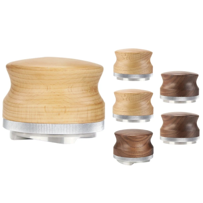 

58MM Coffee Distributor Leveler Tool Kitchen Macaron Coffee Tamper Coffee Bean Press Tool Coffee Powder Hammer