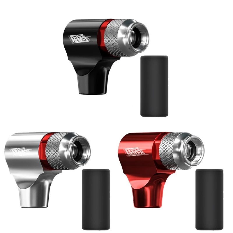 

Universal Easy to Carry Fast Charging Design CO2 Inflatable Mouth For Bike Tires Aluminum Alloy