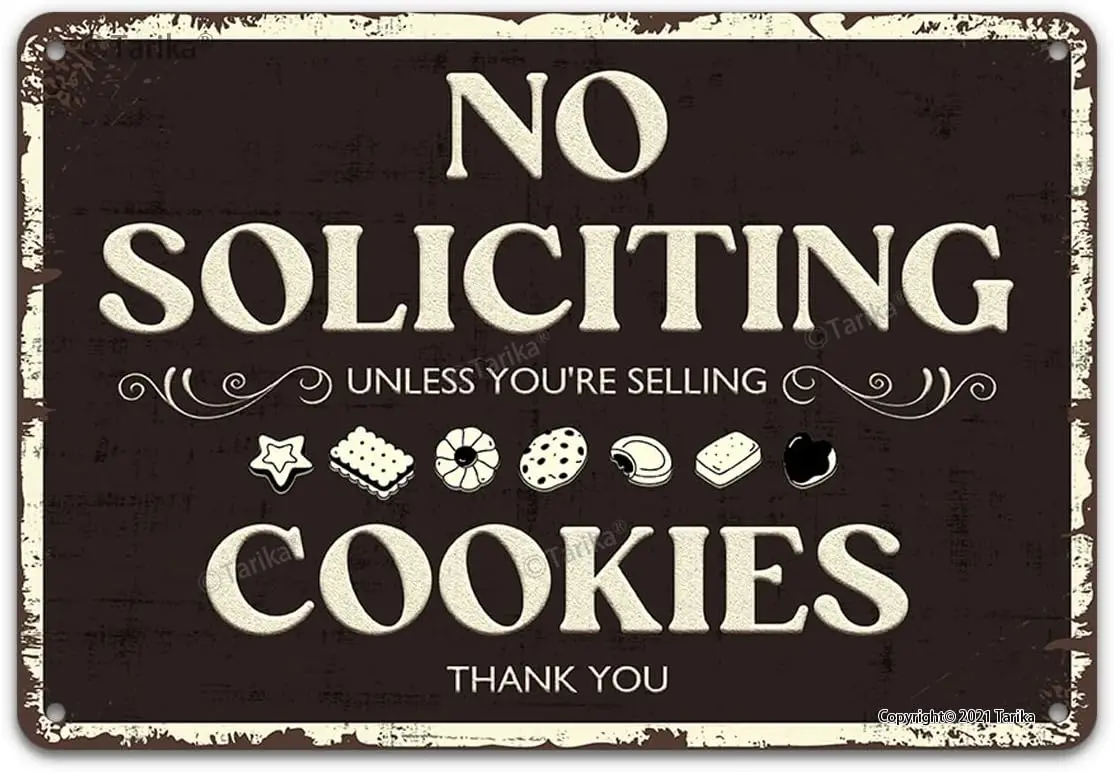 No Solctng Metl Sgn Unless You're Sellng Cookes Плакаты Vntge Bkery Декор Prntng Plque Главная Ktchen Club Resturnt Wll Decort