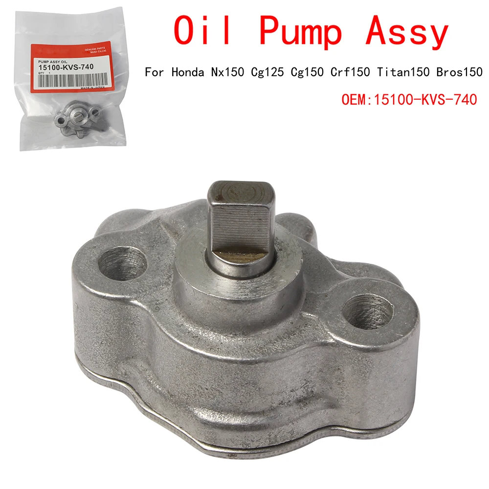 

Pompa Oli Pump Assy For Honda NX150 CG125 Cg 150 CRF150F CRF 150 F Titan 150 Bros 150 15100-KVS-740
