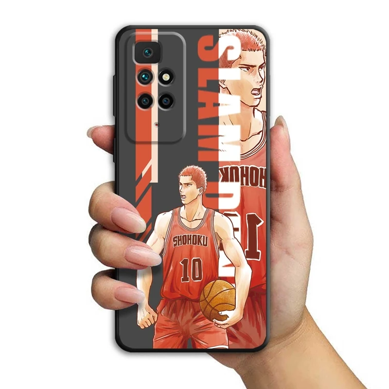 

For Xiaomi Redmi K50 Gaming K40 9c 9a 10c 10 9 K40s Pro 10a K60 A1 Plus 12c A2 Case Slam Dunk School Basketball