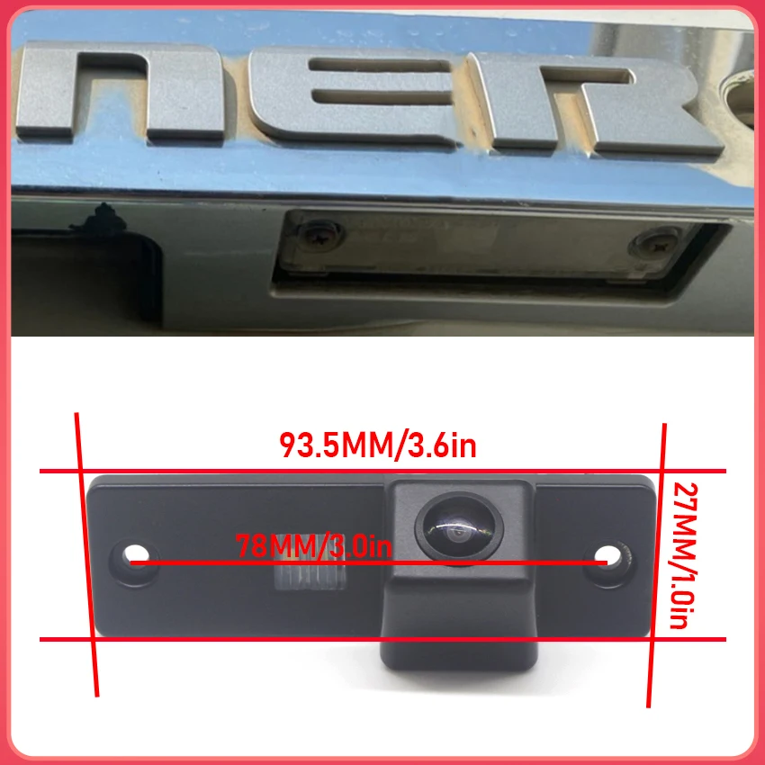 Автомобильная камера заднего вида HD CCD высококачественная для Toyota HiAce H100 XH10 XH20