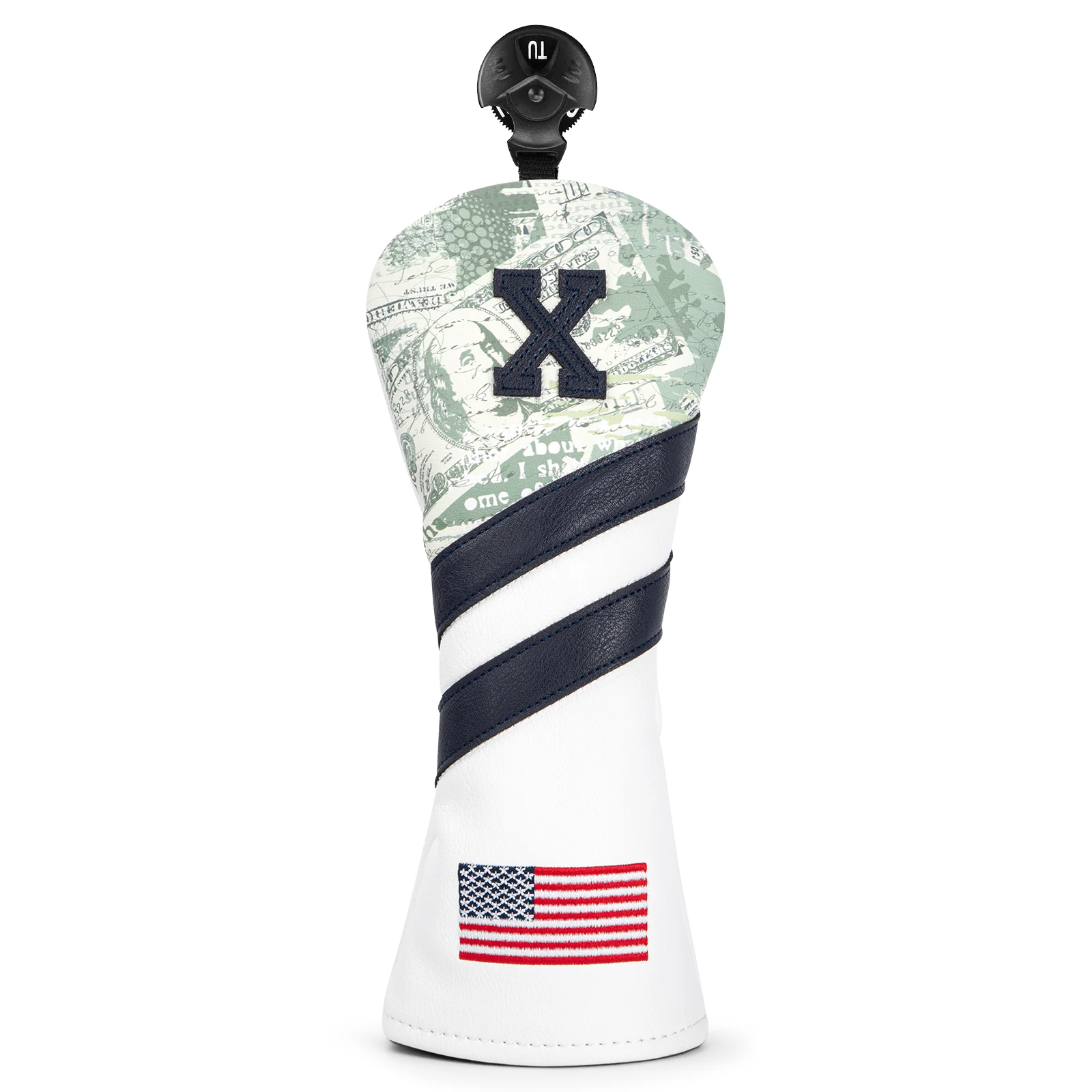 Головные уборы для гольфа в долларах США кожаные чехлы головы премиум-класса