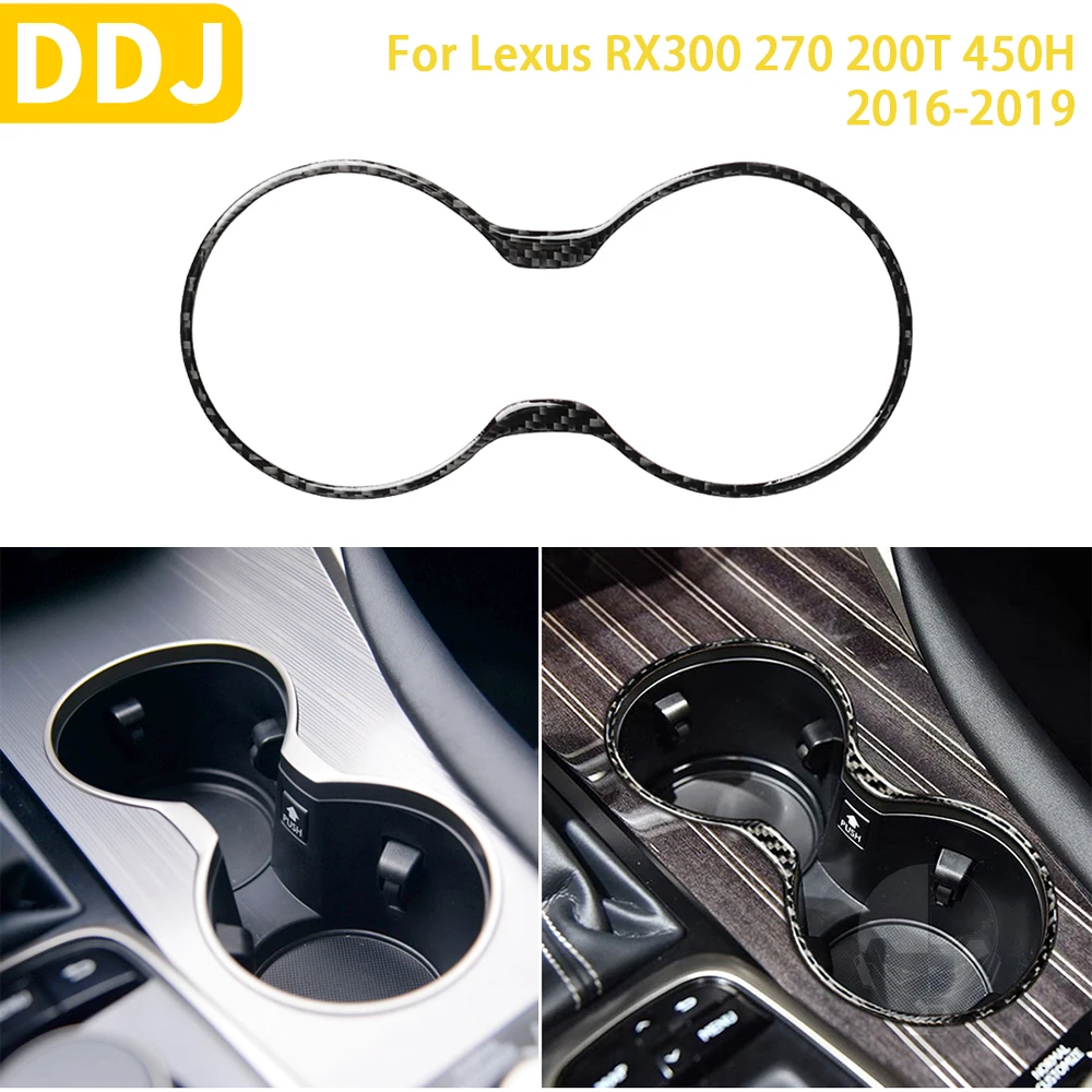 

Аксессуары для Lexus RX300 270 200T 450H 2016-2019, автомобильные наклейки из углеродного волокна для внутренней отделки рамы, декоративные наклейки