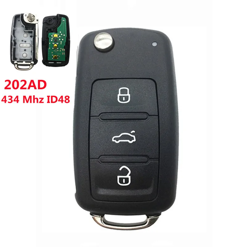 

Дистанционный ключ 5K0837202AD 5K0 837 202 AD для VW/VolksWagen Beetle/Caddy/Tiguan/Touran/UP 2009-2014/Eos/Golf/Jetta/Polo/Scir