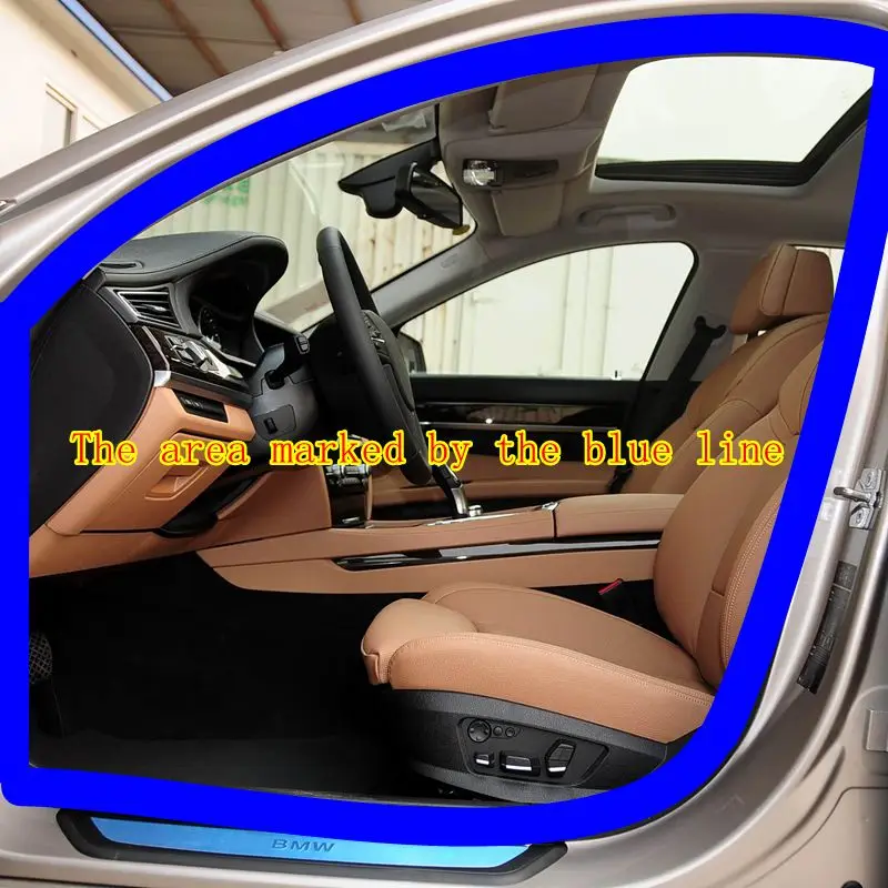 Фото Подходит для BMW X3 E83xDrive18d 30i xDrive28i xDrive25i резиновая лента дверной рамы водонепроницаемая и звукоизоляционная уплотнительная лента №1