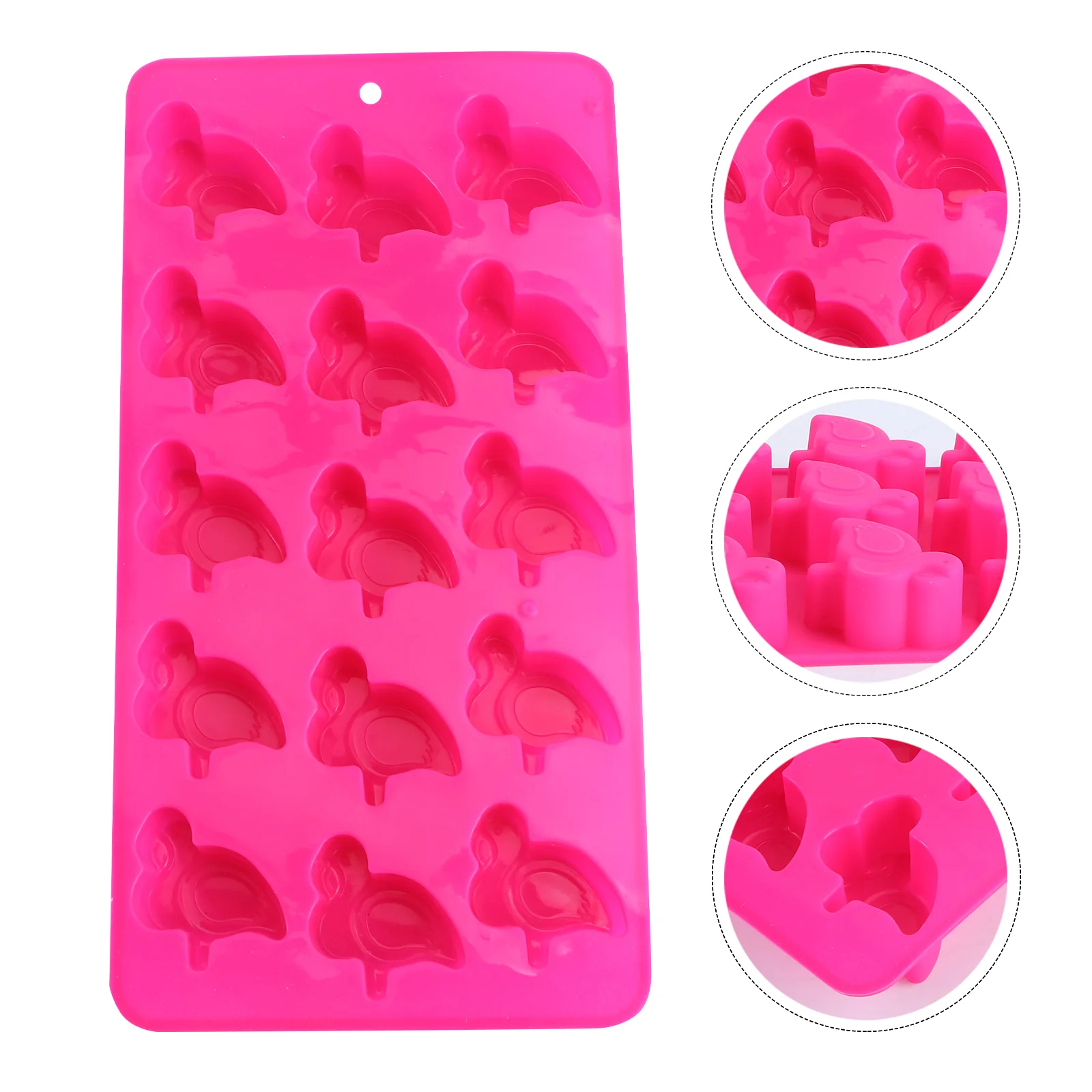 

2pcs Molds Nonstick Silicone Candy Chocolates Moulds DIY Soap Mold for Home Kitchen (Random Color)