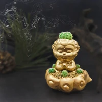 monkey king cement flowerpot plant ornaments planting flowers creative raw stone flower potted succulent