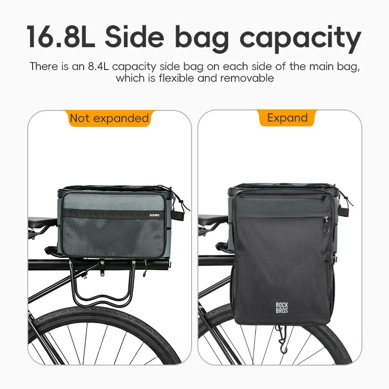 ROCKBROS ROAD TO SKY Высококачественная многофункциональная сумка для багажника