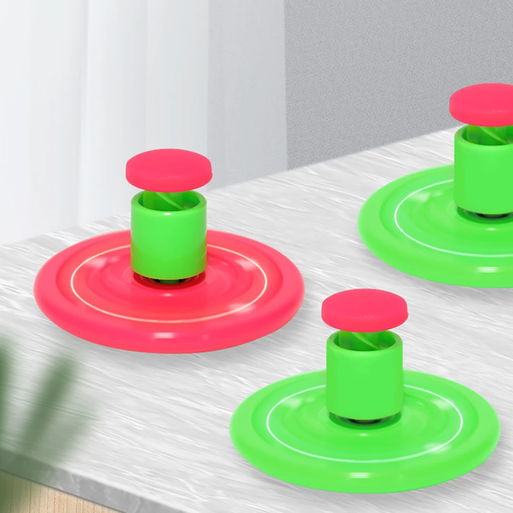 

Hand Press Spinning Tops Gyroscope Relieve Stress Toys Press Rotary Gyro Classic Spin Educational Toys Gift For Children