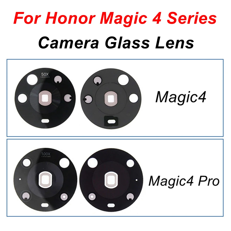 

Main Camera Glass For Huawei Honor Magic4 Pro Rear Back Camera Lens Glass Cover Replacement For Honor Magic 4 Pro