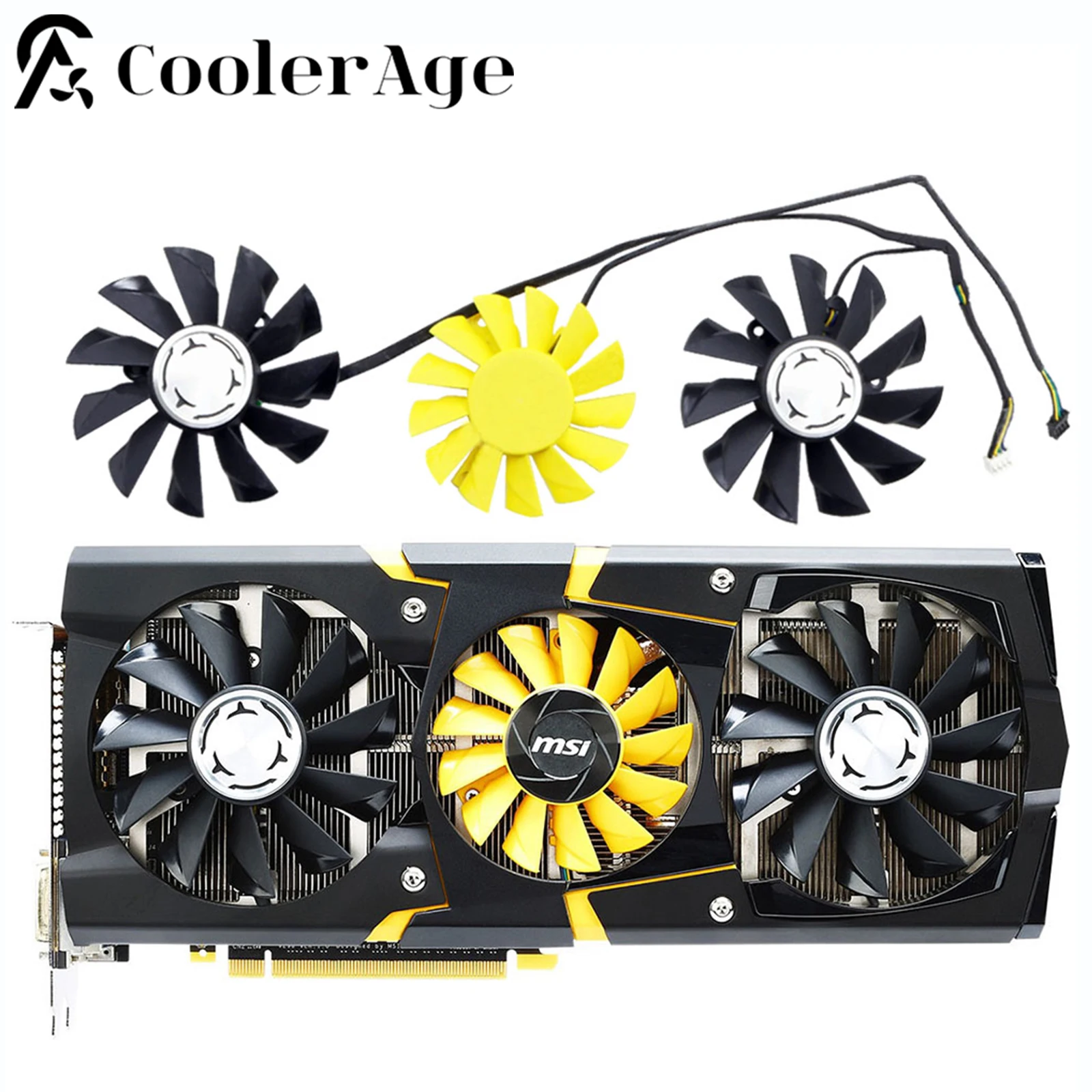 Вентилятор для видеокарты MSI GeForce GTX 780 RADEON R9 290