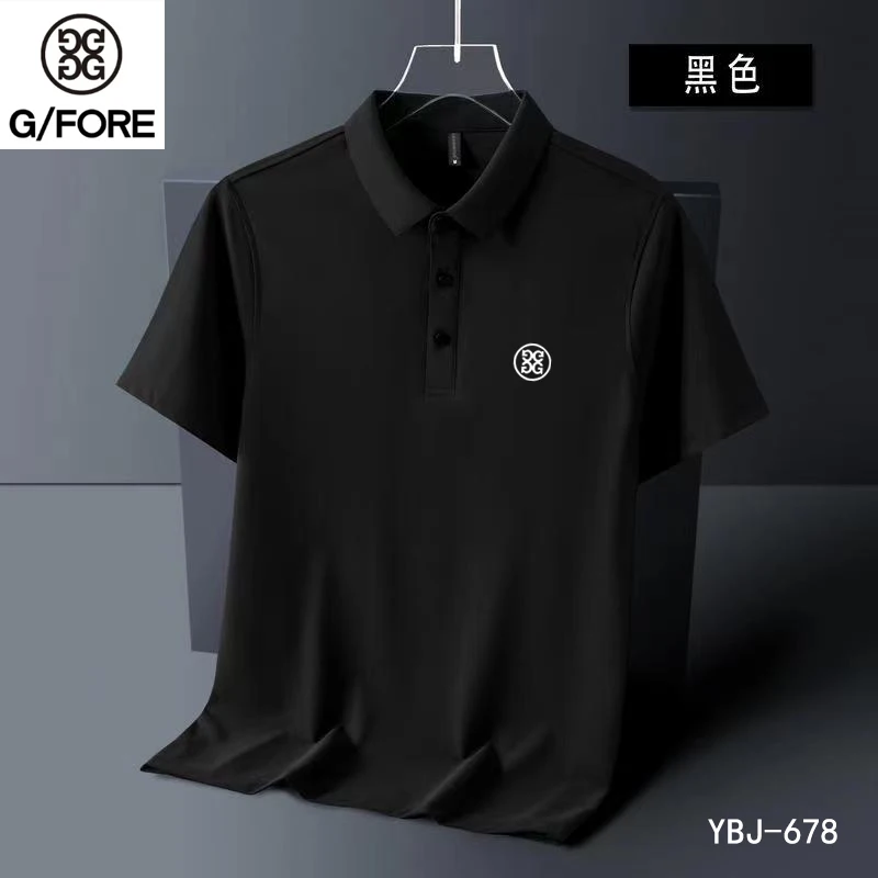 2023 New Summer Embroidery LOGO Golf Polo Shirt Men's Hot High Quality Men's Short Sleeve Breathable Quick Drying Top Business