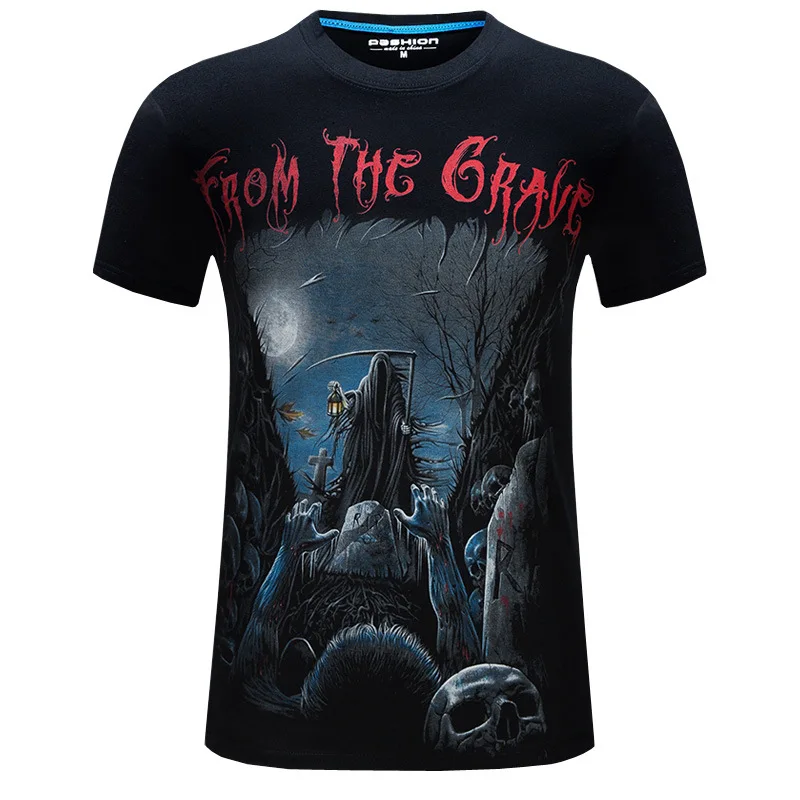 

3351 Men's T-Shirts Summer Short Sleeve t shirt men Simple creative design line cross Print cotton Brand shirts Men Top Tees