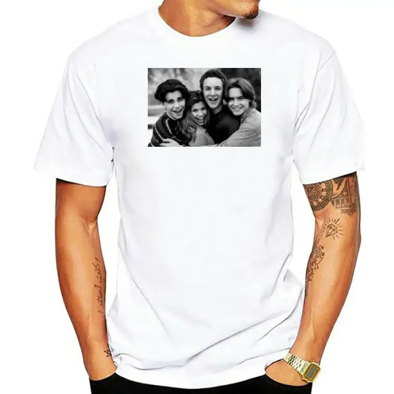 

Boy Meets World Tv Serious T Shirt Loose Size Top Tee Shirt